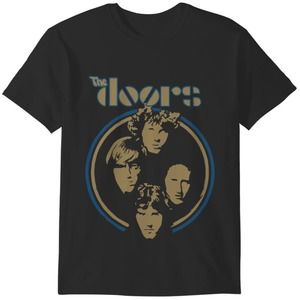 The Doors Vintage T-Shirt Classic Rock Band Fan Tee
